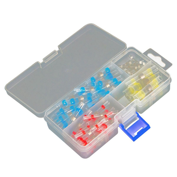 100 шт. термоусадочное кольцо для пайки без давления защищает клем ...