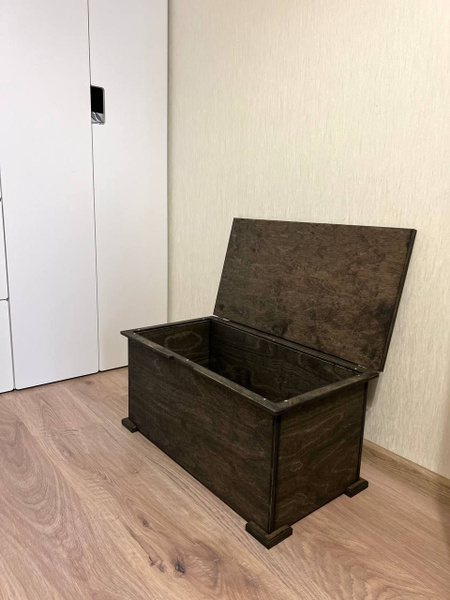 Тумба прикроватная woodtut Сундук, 60x30x30 см - купить по выгодной ...