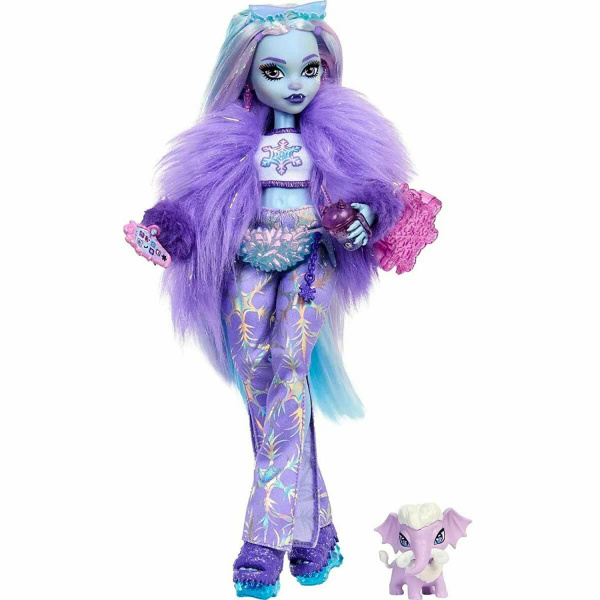 Кукла Monster High Эбби Боминейбл с питомцем и аксессуарами Mattel ...