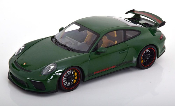 Модель коллекционная Porsche 911 (991) GT3 2018 darkgreen red - купить ...