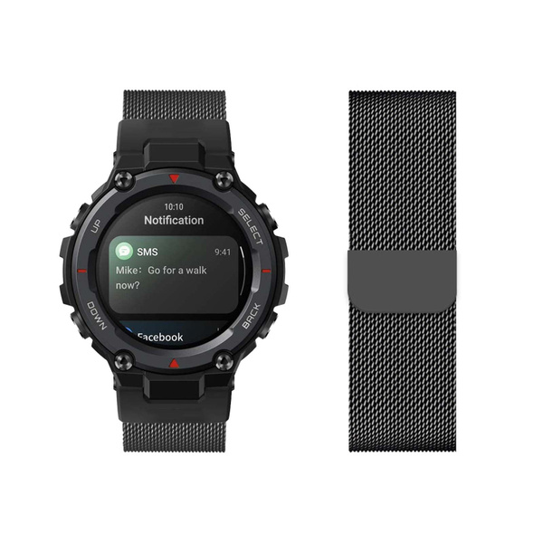 Металлический магнитный ремешок для Amazfit T-Rex / T-Rex Pro - купить ...