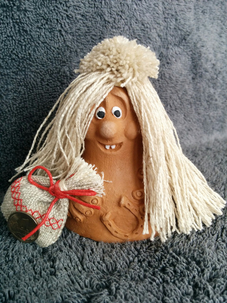 Сувенир колокольчик НГ HANDICRAFT "ДОМОВЕНОК" - купить Сувенир по ...