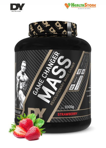 Dorian Yates Nutrition Game Changer Mass 3 кг (клубника) гейнер для ...