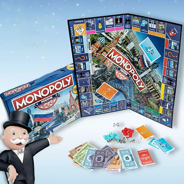 Настольная игра "Монополия Monopoly Россия" Новая версия - купить с ...