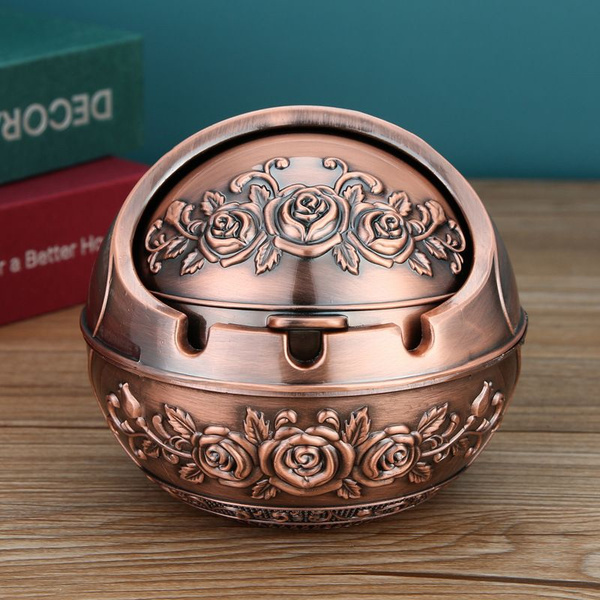 Пепельница JJ BOND Yanhuigang-10*9cm, Металл, бронза купить по выгодной ...