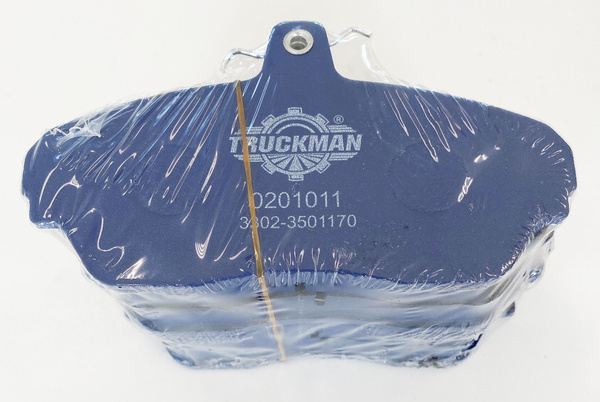 Колодка торм. перед. ГАЗ-3302/3110 (к-т 4 шт.) TRUCKMAN