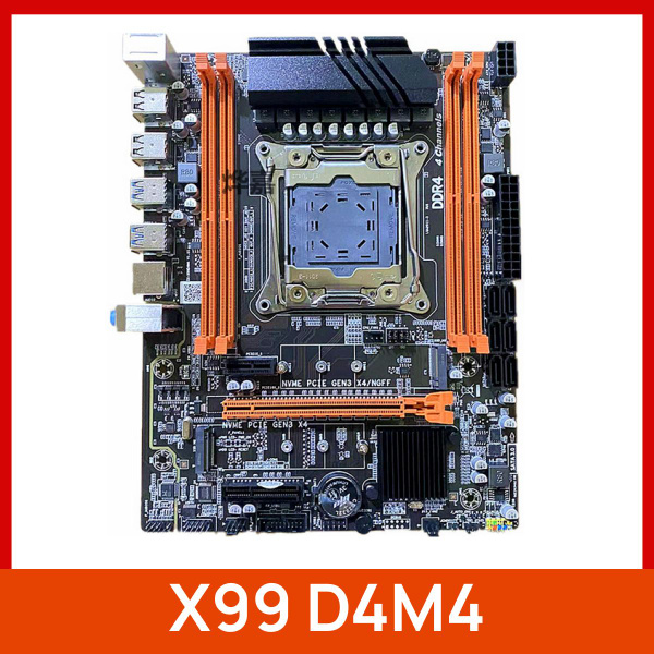 Atermiter Материнская плата X99 D4M4 ddr4 купить на OZON по низкой цене ...