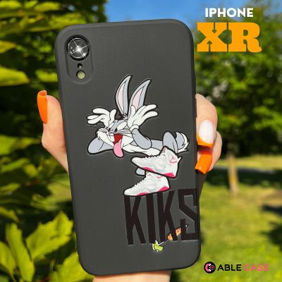 Чехол на Айфон XR силиконовый противоударный с защитой для камеры ...
