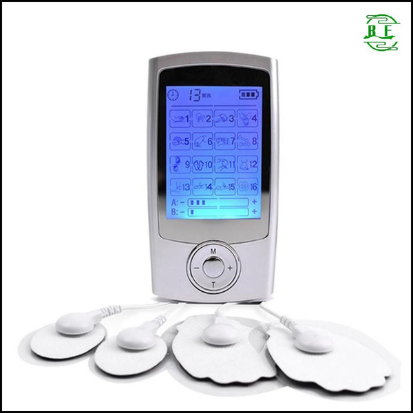 Миостимулятор EMS TENS для тела, импульсный, 2 канала, 16 режимов-BF ...