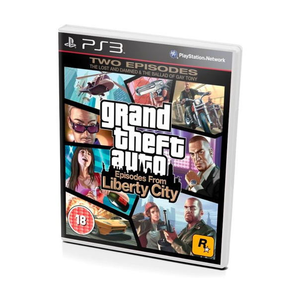 Игра Диск ps3 Grand Theft Auto: Episodes from Liberty (PlayStation 3 ...