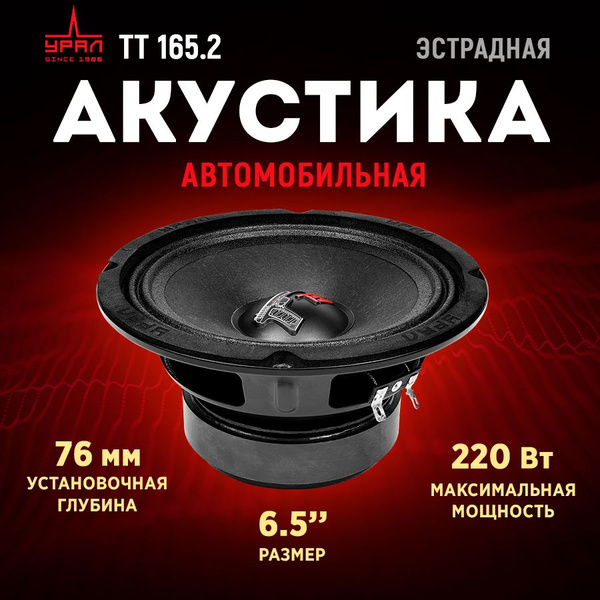 Акустика УРАЛ ТТ 165.2 - купить по выгодной цене в интернет-магазине ...