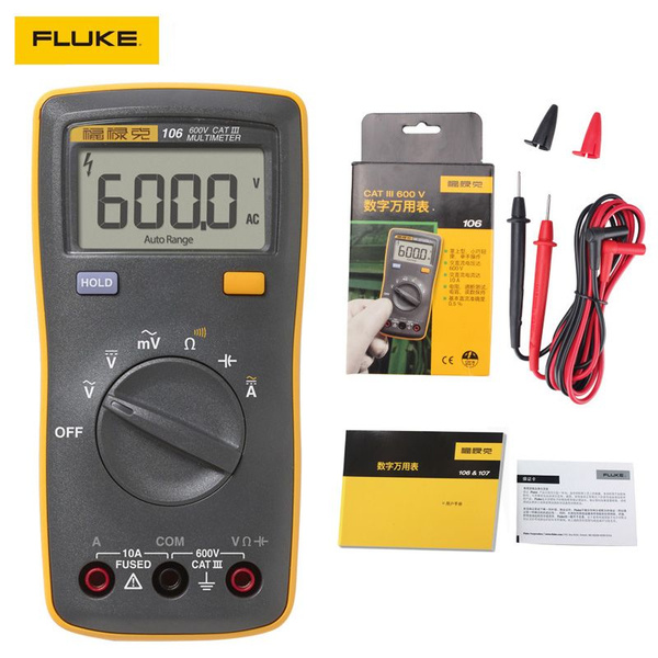 Fluke 106 Мультиметры Профессиональные электрические контрольно ...