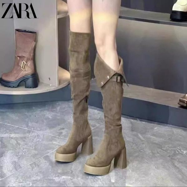 Ботфорты Zara - купить с доставкой по выгодным ценам в интернет ...