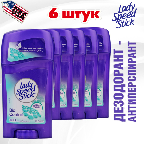 Дезодорант-стик Lady Speed Stick "Bio Control" .Био защита. женский ...