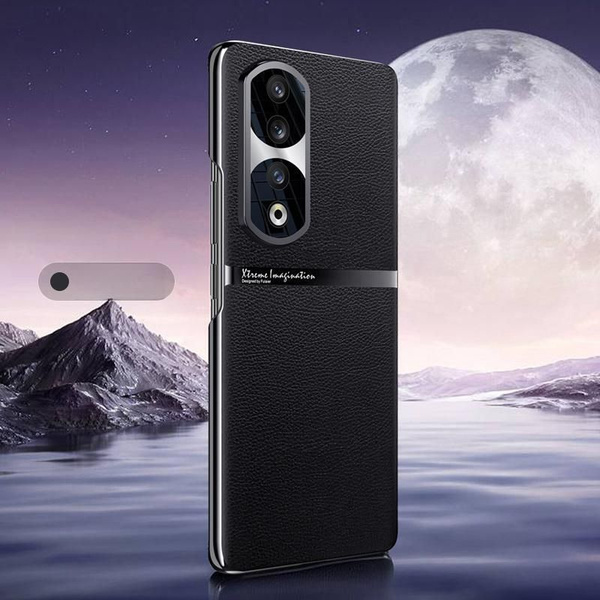 Роскошная кожа чехол для Honor 90 Pro (Хонор 90 Про) - купить с ...