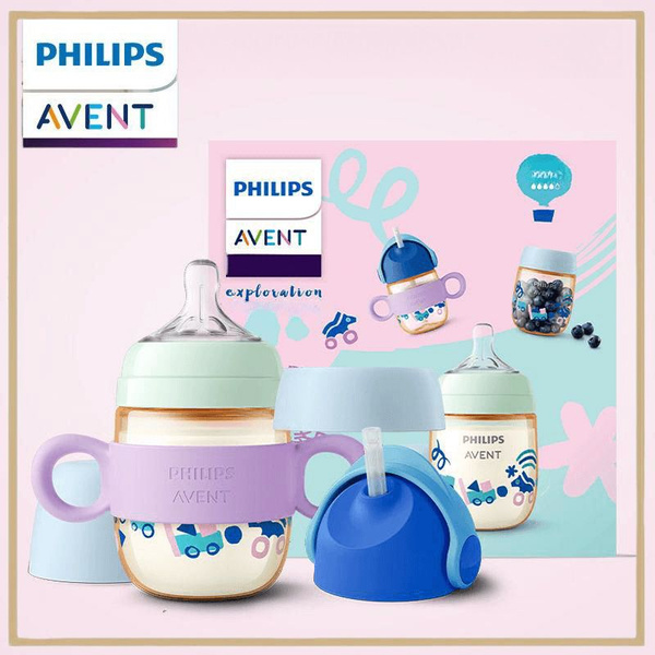 Поильник с трубочкой Philips AVENT SCF786/09, 200 мл, с 6 месяцев ...