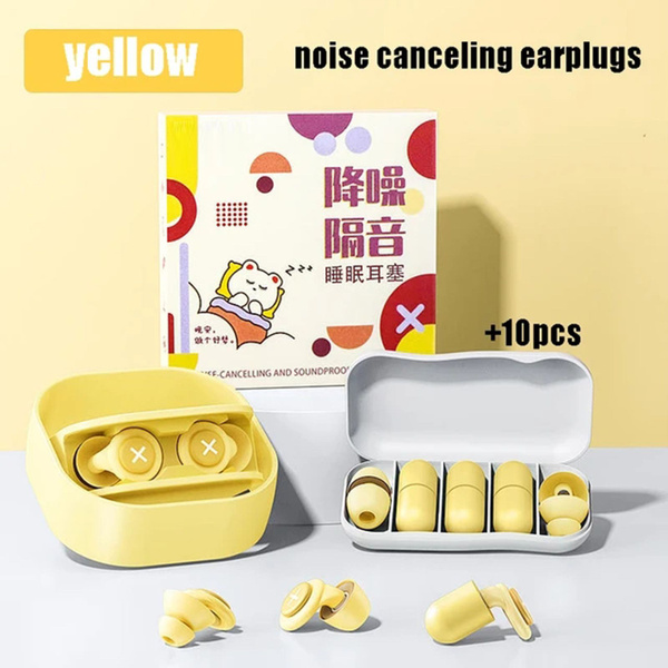 Силиконовые затычки для ушей с шумоподавлением, водонепроницаемые, для ...