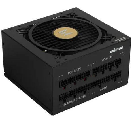 Блок питания ZALMAN TeraMax II 750W (ZM750-TMX2) черный - 750 Вт, Gold ...