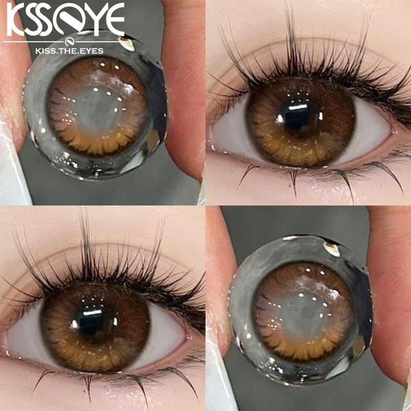 KSSEYE Цветные контактные линзы, -3.75, 8.5, 12 месяцев - купить с ...