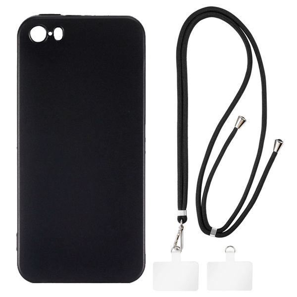 Чехол-бампер iPhone 5/iPhone 5S/iPhone SE 2016 черное Клип-кейс , Чехол ...