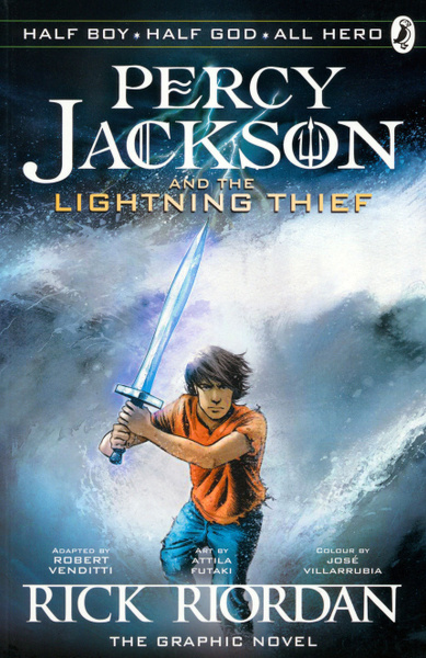 Percy Jackson and the Lightning Thief. The Graphic Novel | Риордан Рик ...