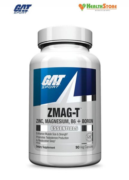 GAT Sport ZMAG-T 90 капсул zma для мужчин, бустер тестостерона и ...