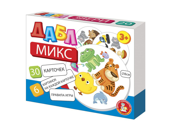 Игра Дабл Микс (30 карточек) - купить с доставкой по выгодным ценам в ...