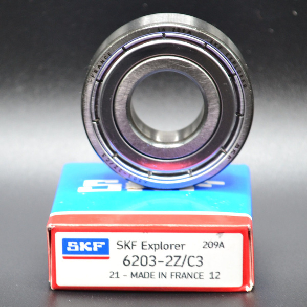Подшипник SKF 6203-2Z/C3 ,производство Франция, размеры 17x40x12 мм ...