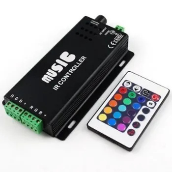 Музыкальный реактивный светодиодный RGB Музыкальный контроллер ...