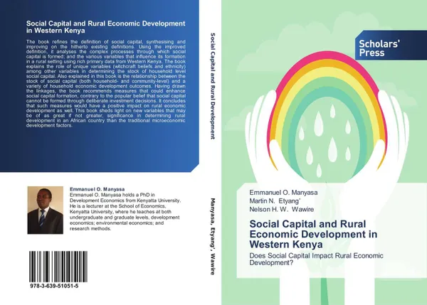 Обложка книги Social Capital and Rural Economic Development in Western Kenya, Emmanuel O. Manyasa,Martin N. Etyang’ and Nelson H. W. Wawire