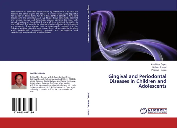 Обложка книги Gingival and Periodontal Diseases in Children and Adolescents, Kapil Dev Gupta,Nabeel Ahmad and Poonam Gupta