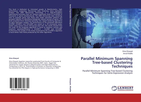 Обложка книги Parallel Minimum Spanning Tree-based Clustering Techniques, Dina Elsayad and Amal Khalifa