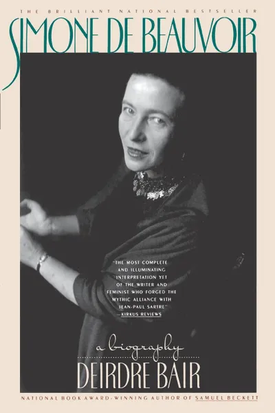 Обложка книги Simone de Beauvoir. A Biography, Deirdre Bair