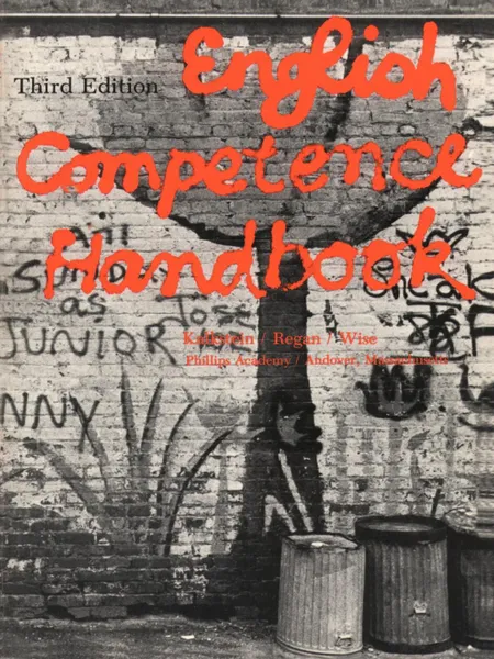 Обложка книги English Competence Handbook, Paul Kalkstein, K. Kelly Wise, Thomas J. Regan
