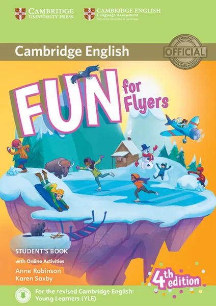 Обложка книги Fun for 4Ed Flyers SB + Onl Activ + Audio, Robinson, Anne