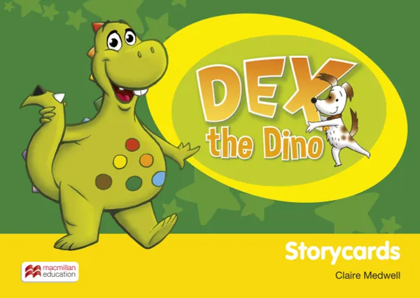 Обложка книги Dex the Dino. Story Cards, Claire Medwell