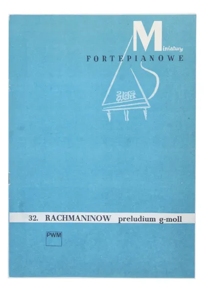 Обложка книги Miniatury fortepianowe. Preludium g-moll, С. Рахманинов