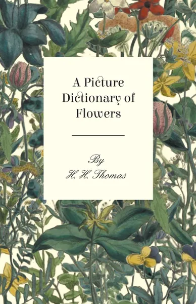 Обложка книги A Picture Dictionary of Flowers, H. H. Thomas