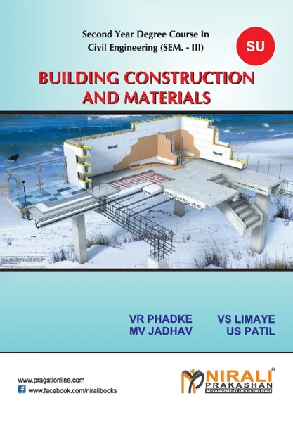 Обложка книги Building Construction And Materials, V. R. Phadke, Mrs. V. S. Limaye, M. V. Jadhav