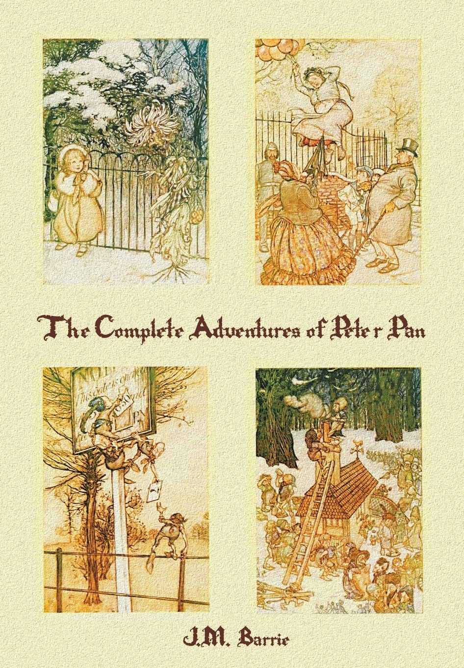 The Complete Adventures of Peter Pan (complete and unabridged) includes. The Little White Bird, Peter Pan in Kensington Gardens (illustrated) and Peter and Wendy(illustrated)