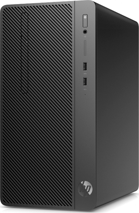 фото Системный блок HP Desktop Pro MT (6BE43ES), черный