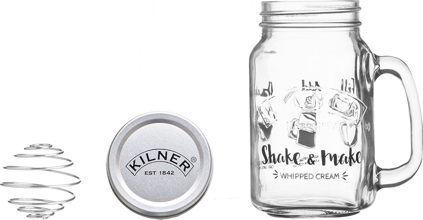 фото Банка для взбивания сливок Kilner Shake and Make 540 мл