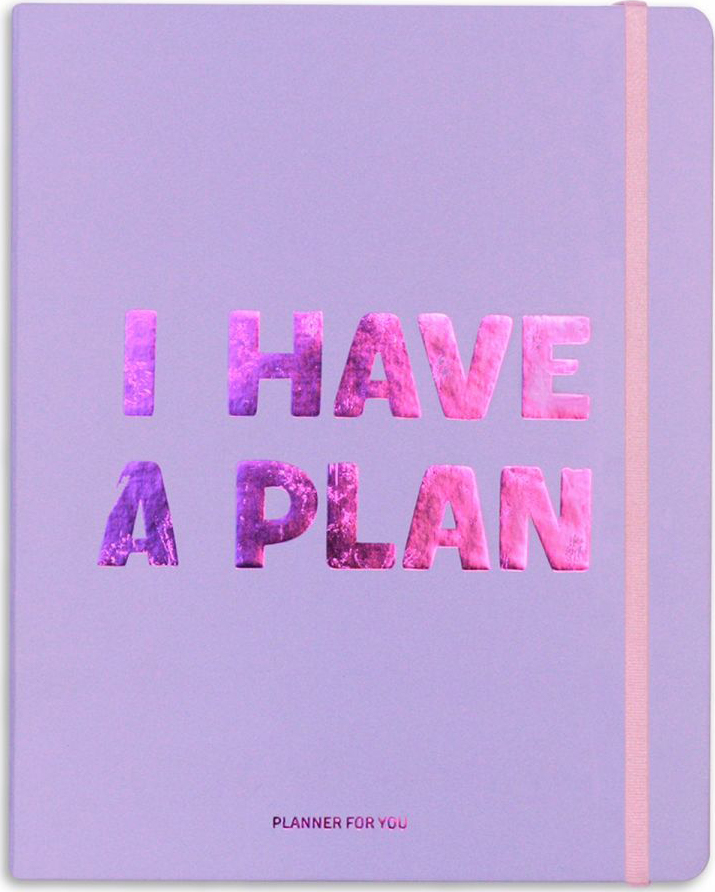 Планер I HAVE A PLAN лавандовый Планер I HAVE A PLAN лавандовый