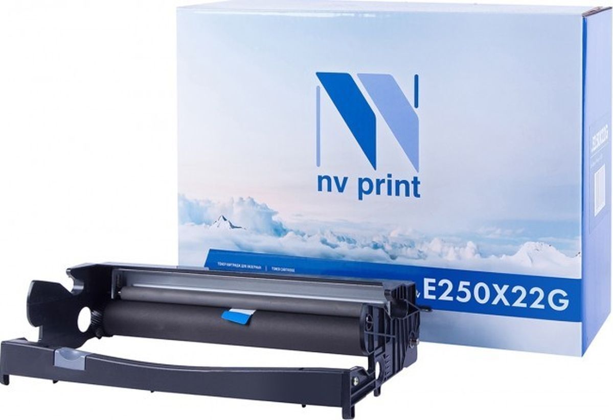 фото Фотобарабан NV Print E250X22G DU, черный, для лазерного принтера