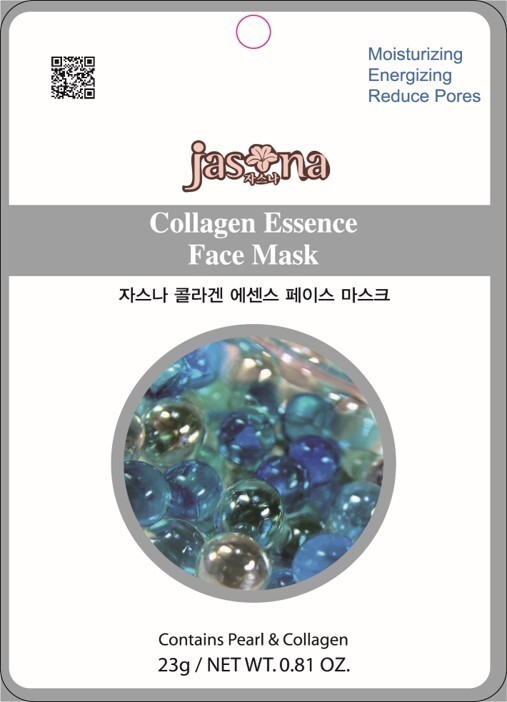 фото Маска для лица с жемчугом и коллагеном 1 шт. Jasna Collagen Essence Face Mask