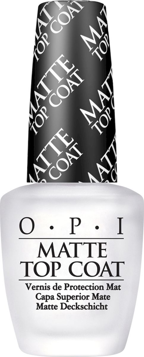 фото OPI Верхнее покрытие для создания матового эффекта Matte Top-Coat, 15 мл