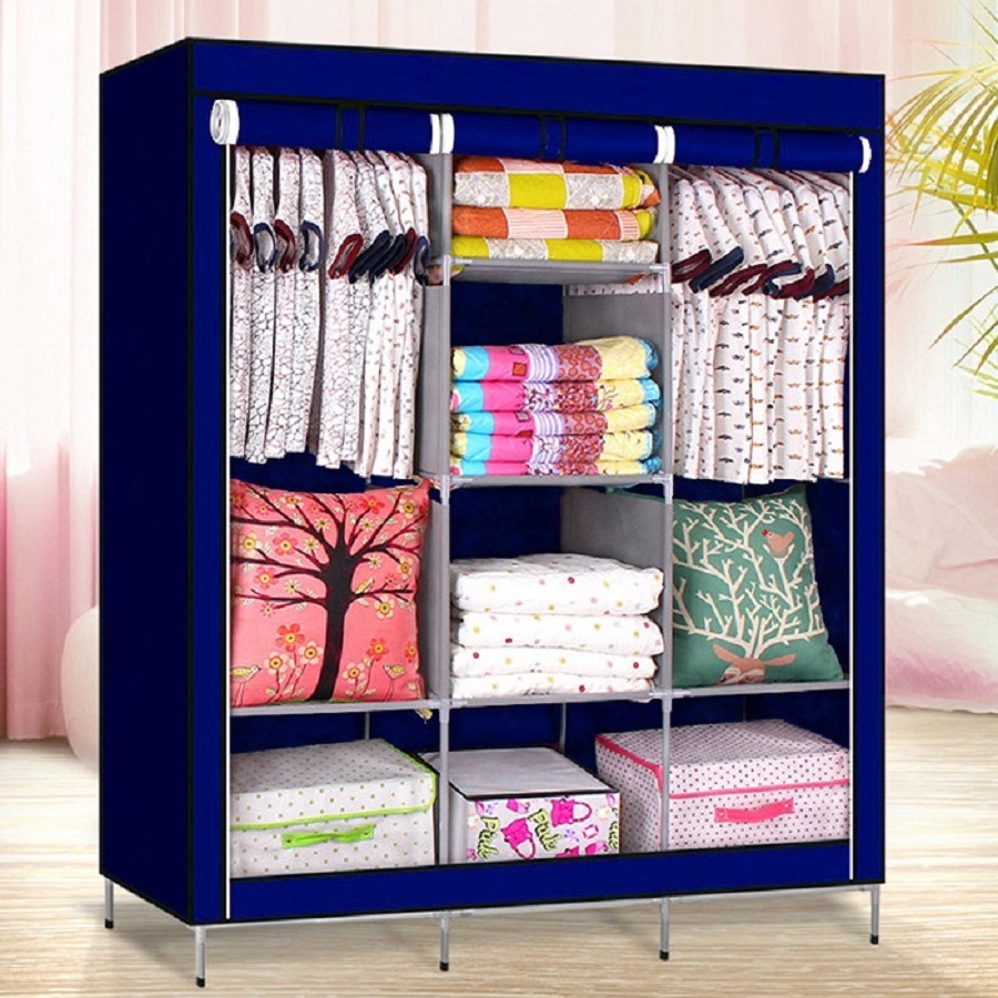 Складной каркасный тканевый шкаф Storage Wardrobe 88130