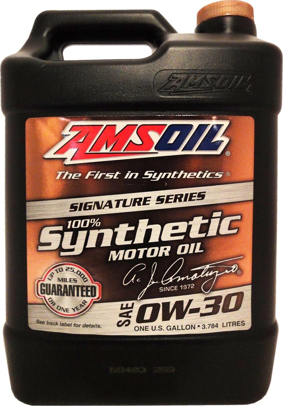 фото Моторное масло AMSOIL Signature Series Synthetic Motor Oil SAE 0W-30 (3,78л)