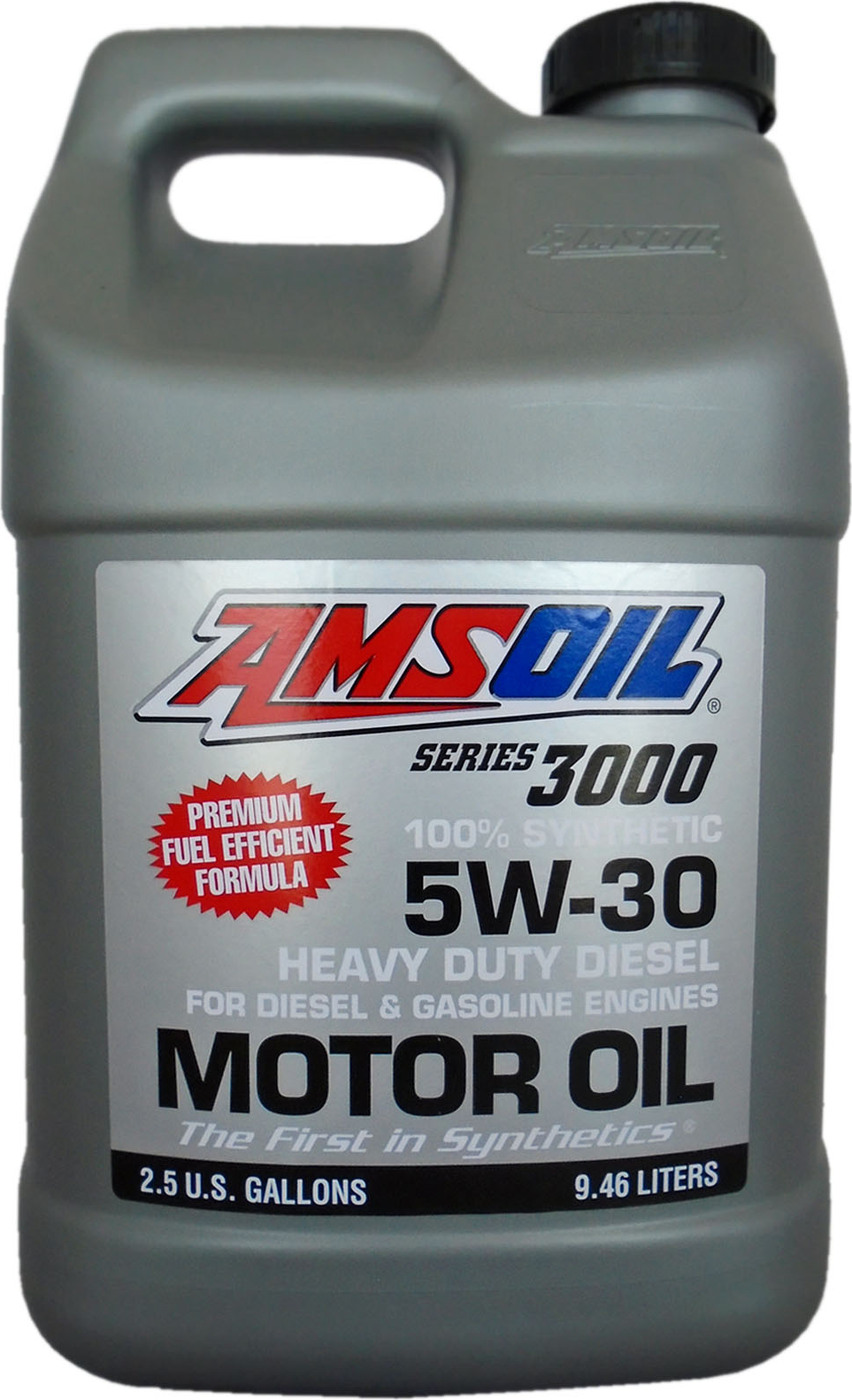 фото Моторное масло AMSOIL Series 3000 Synthetic Heavy Duty Diesel Oil SAE 5W-30 (9,46л)