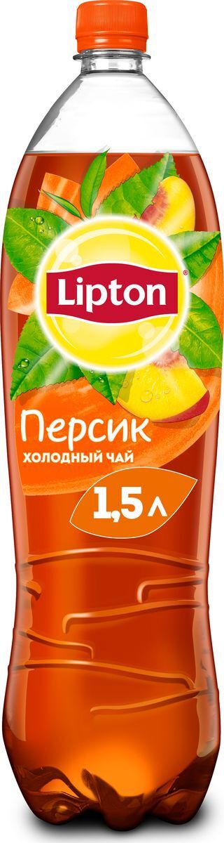 Характеристики Lipton Ice Tea Персик холодный чай, 1,5 л, подробное ...